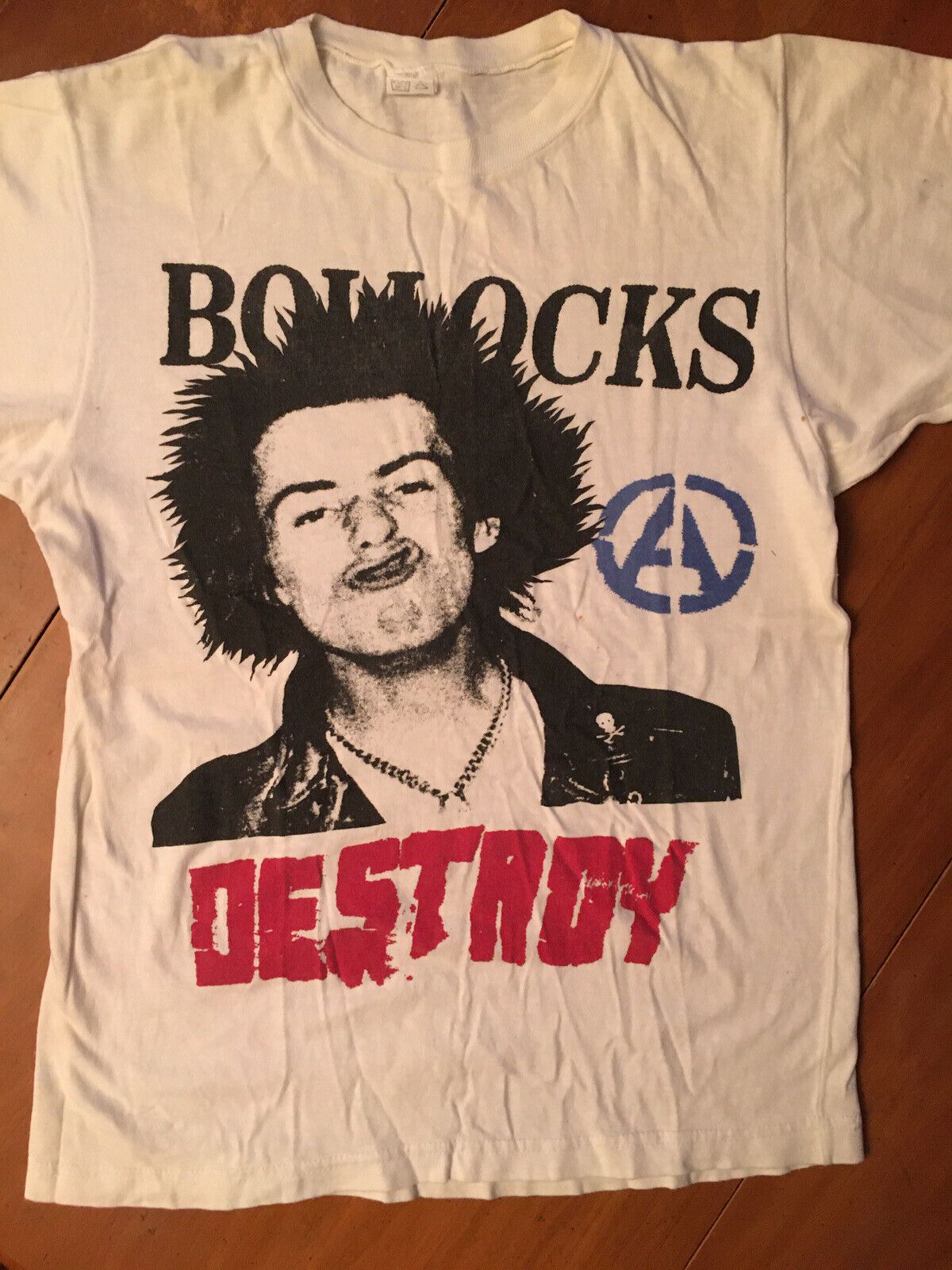 Vintage Sid Vicious Shirt medium Sex Pistols Punk Rock 1980s t shirt