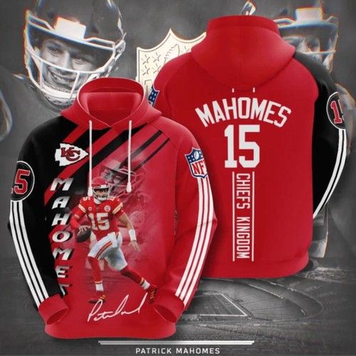 Mahomes 15 Kansas City Chiefs 3D Hoodie For Men For Women,  Hoodie Best Personalized Gift