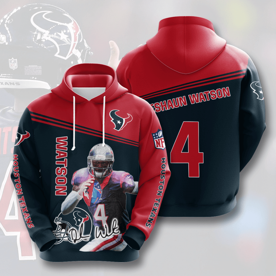 Deshaun Watson Houston Texans Watson Houston 22 Unisex 3D Hoodie Gift For Fans