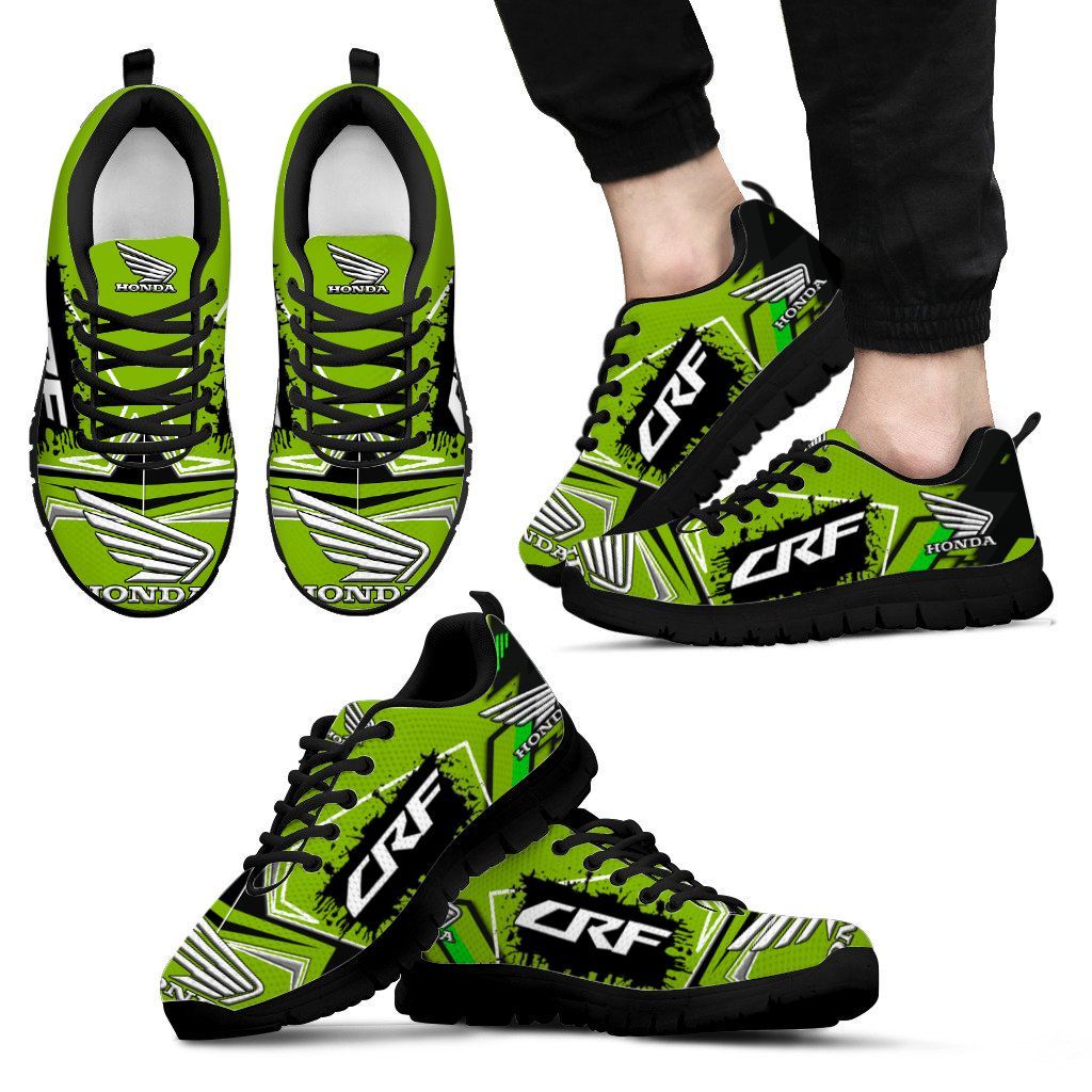 3D Printed Honda Crf Lph Sneakers Ver 1 For Men & Women (Green)