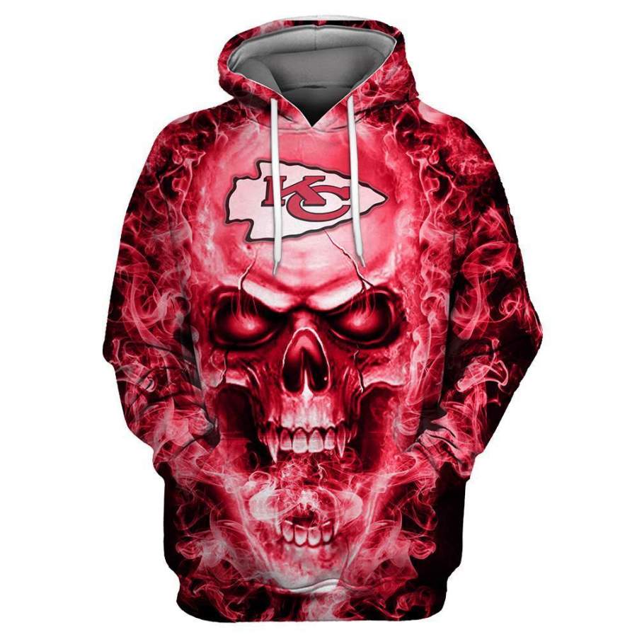 Kansas City Chiefs 3D Printed Hooded Pocket Pullover Hoodie 325 style