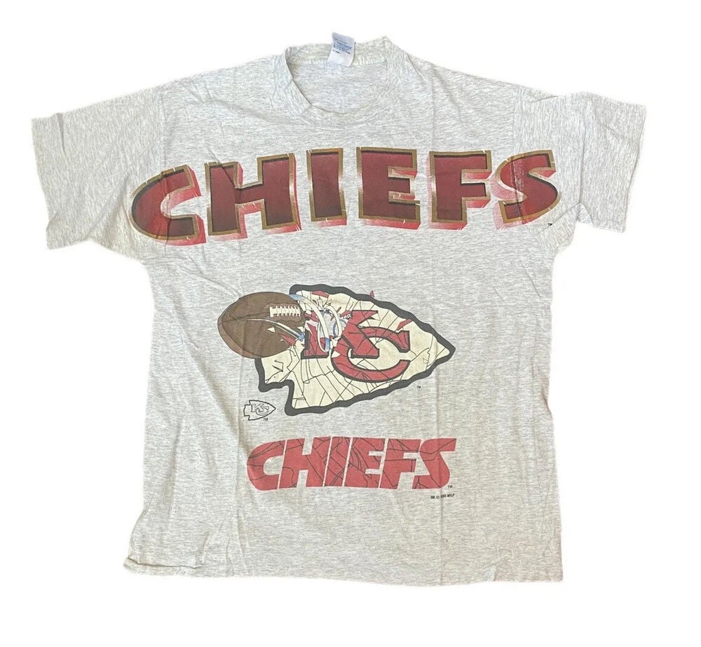 Vtg Kansas City Chiefs Tee Artex Sportswear Shirt 90S 1993 Arrowhead