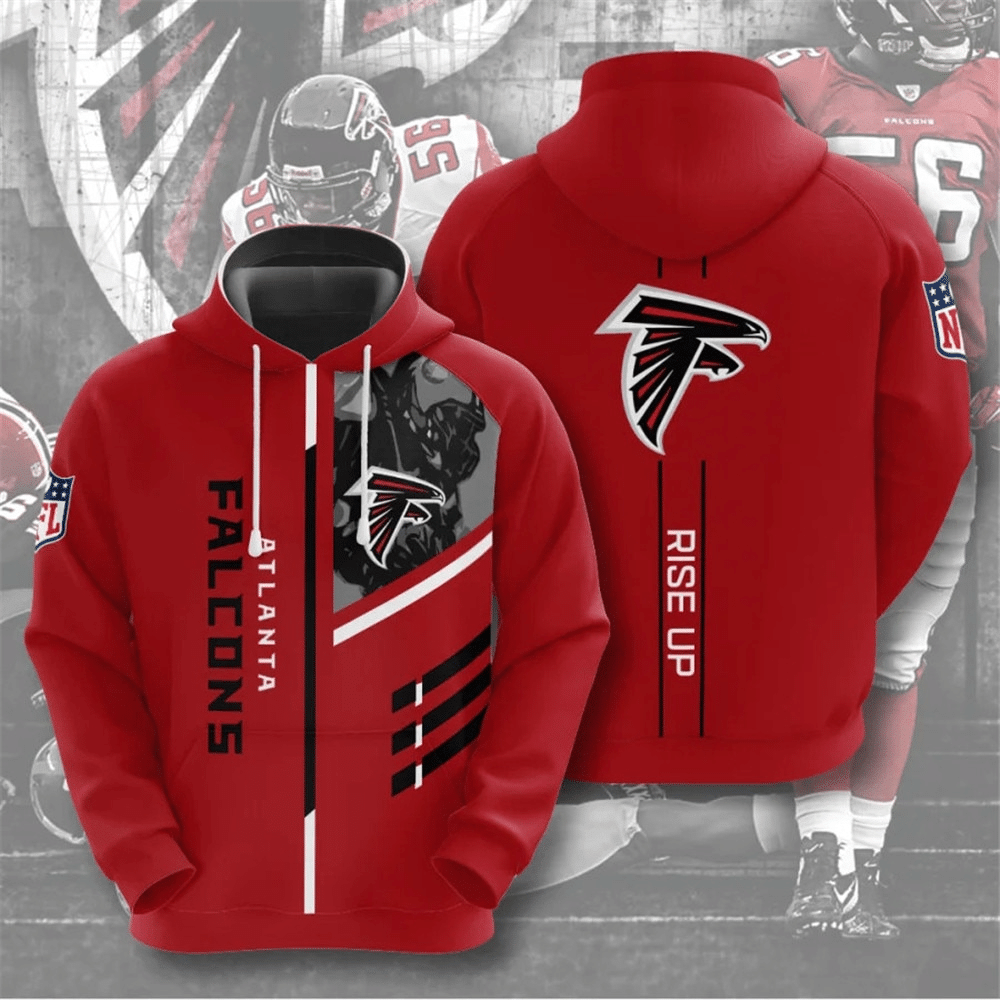 Atlanta Falcons 16 Unisex 3D Hoodie Gift For Fans