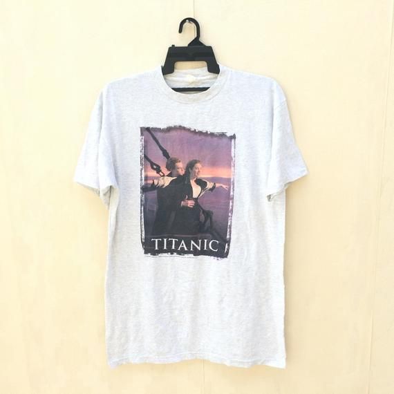 Vintage Titanic Movie Shirt One Shirt Movie Tee Romance Movie Kate Winslet shirt