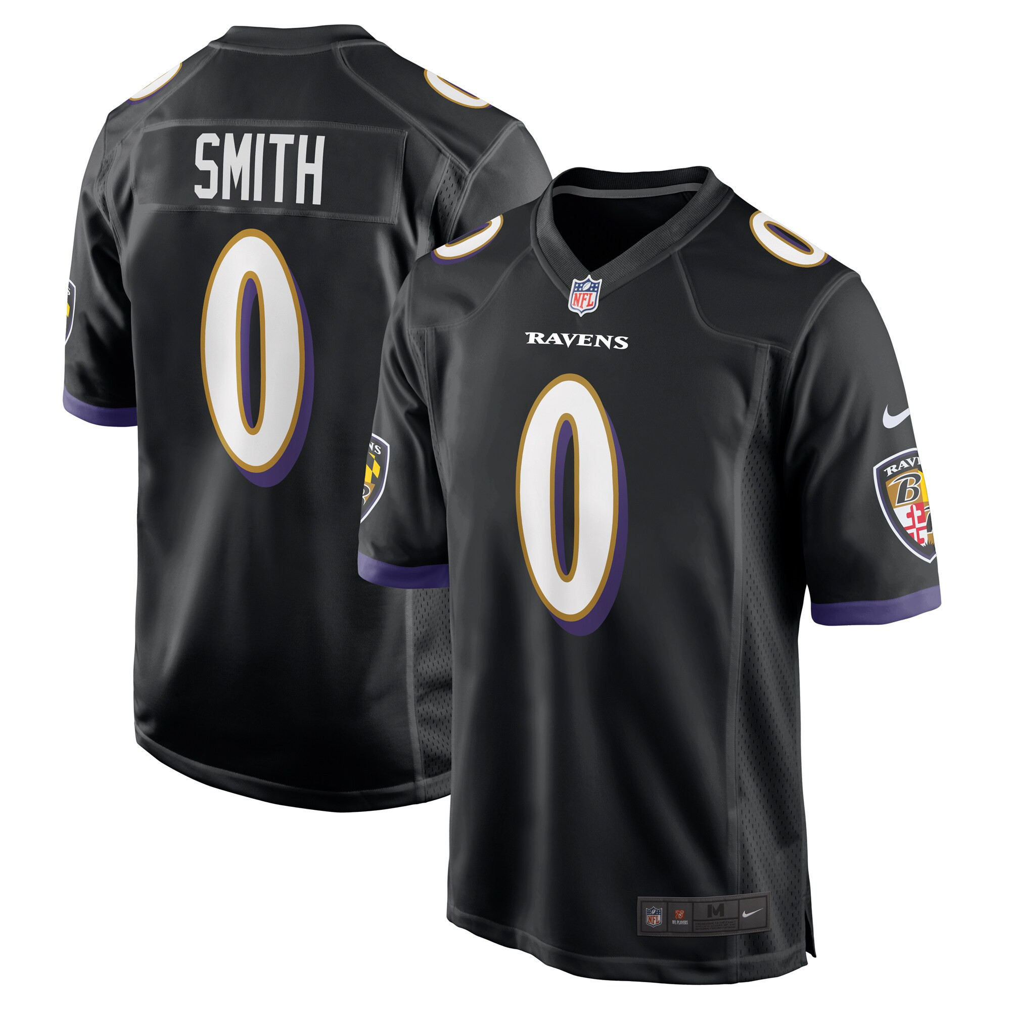 Baltimore Ravens Roquan Smith Black Jersey – All Stitched