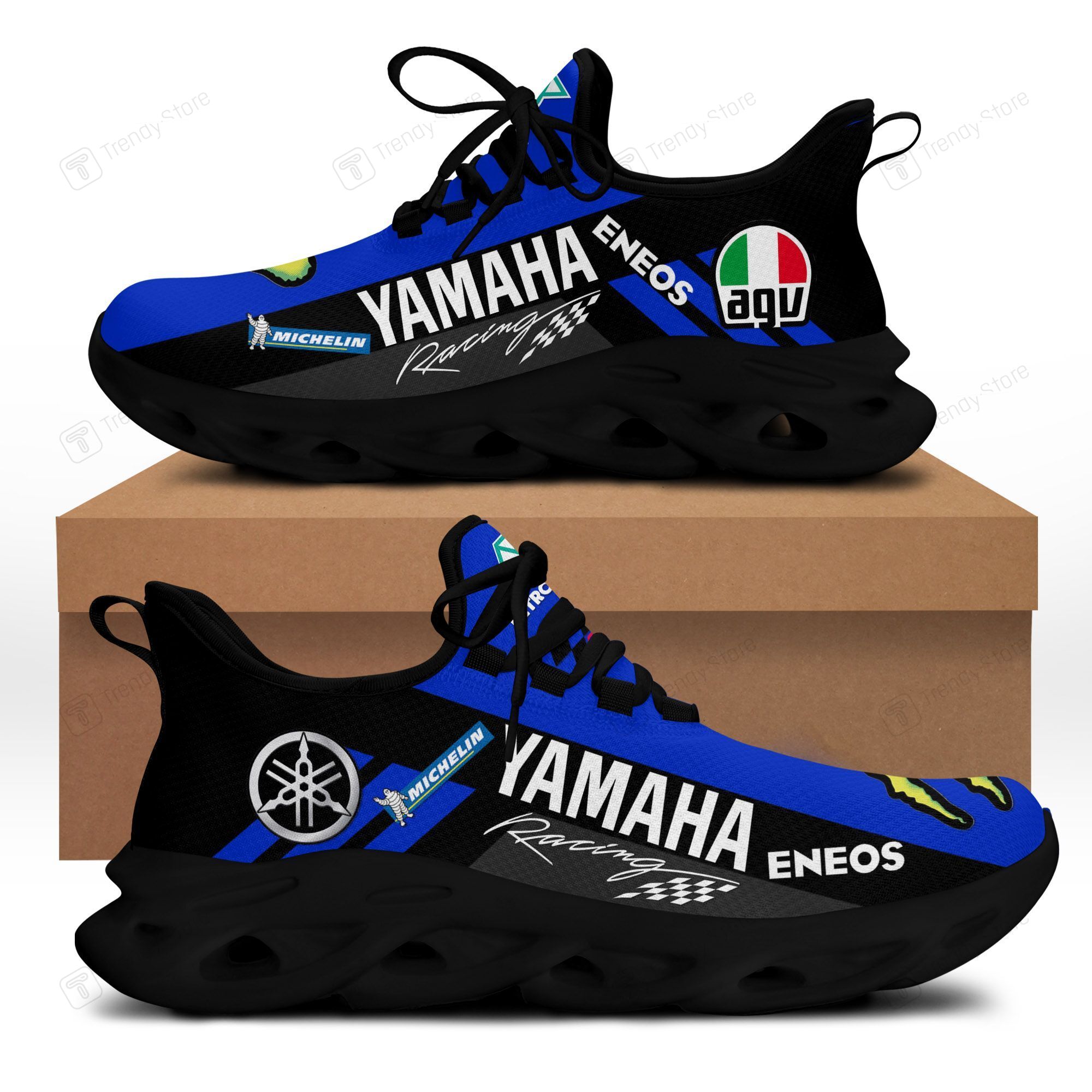 Yamaha Racing Bs Running Shoes Ver 1 (Blue)