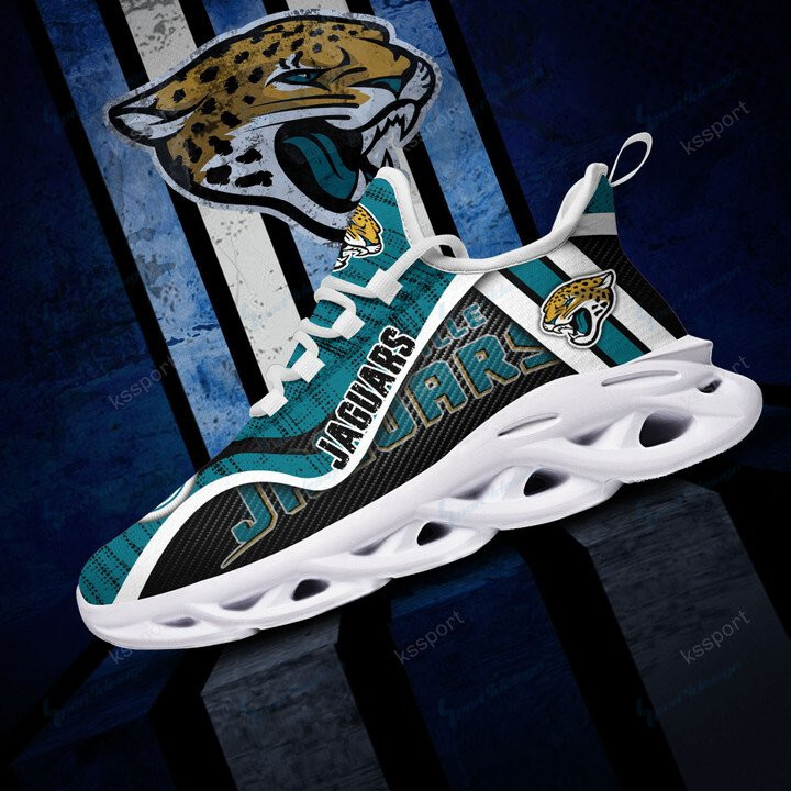 Jacksonville Jaguars Yezy Running Sneakers Bg786