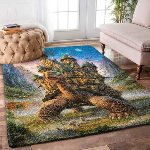 Turtle Castle Animal Rug RCDD81F37447