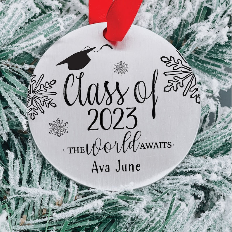 Class Of 2023 Ornament Personalized Graduation Christmas Ornament 2023