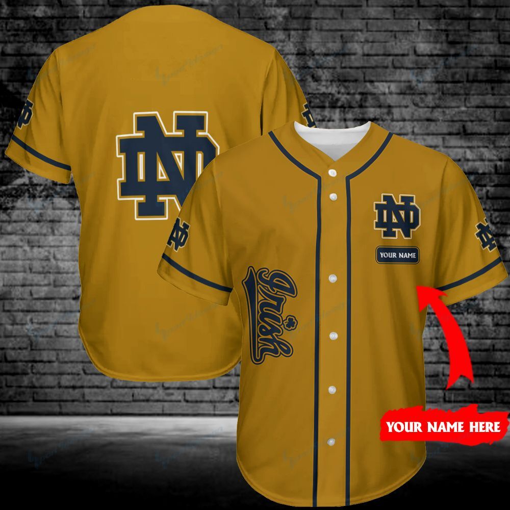 Notre Dame Fighting Irish Baseball Jersey 332