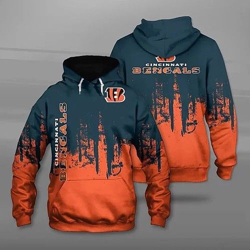 Cincinnati Bengals 2 Unisex 3D Hoodie Gift For Fans