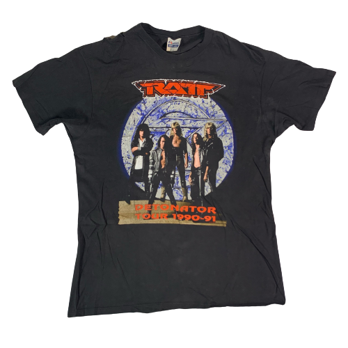 Vintage Ratt “Detonator Tour 1990-1991” T-Shirt