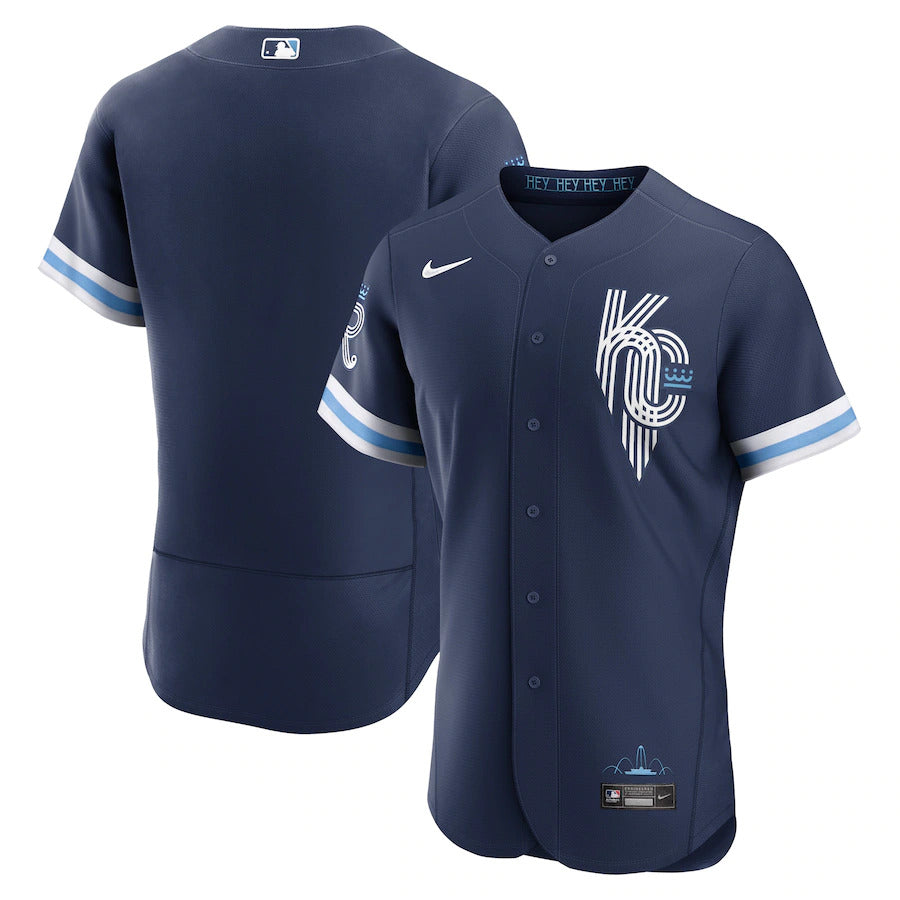 Kansas City Royals – Mens City Connect Game Stitched Jersey – *Pick Your Player*