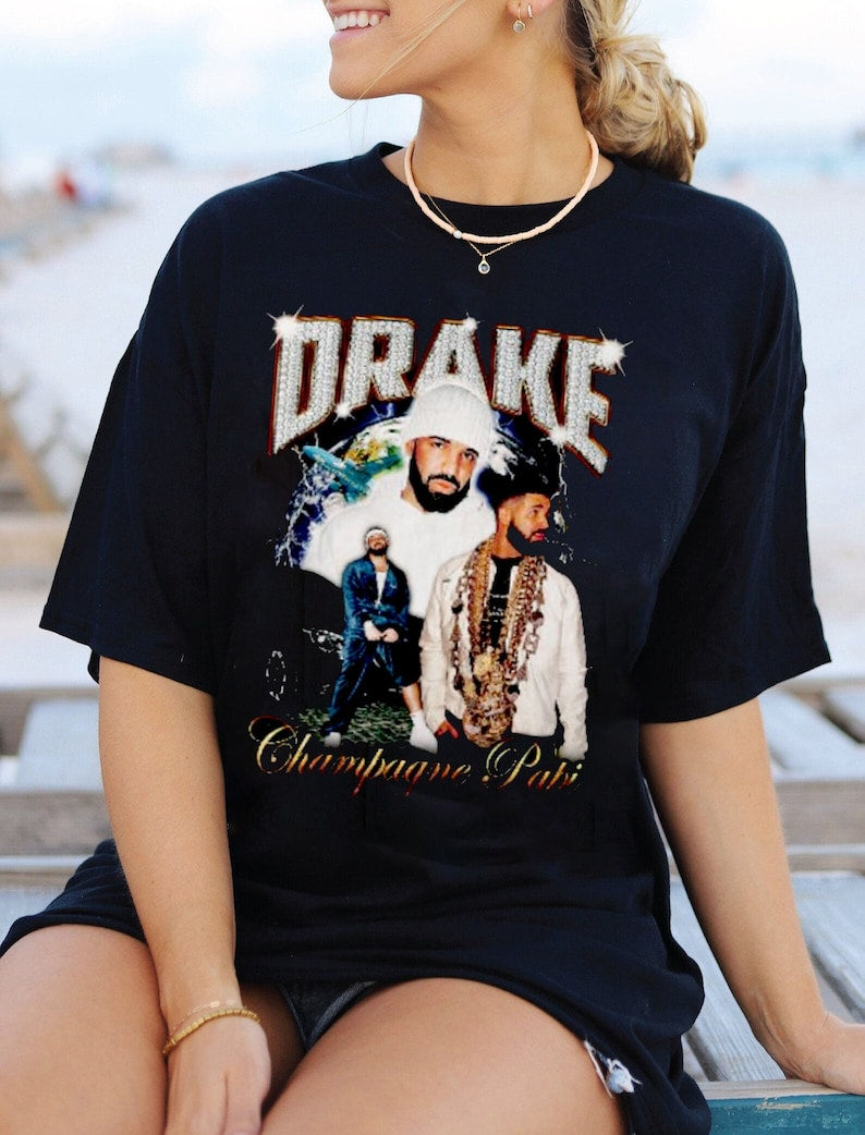 Vintage Drake Rap T Shirt, Drake Merch, Drake Rap Shirt, Drake Shirt, Drake Rapper Shirt, Drake Tour Shirt