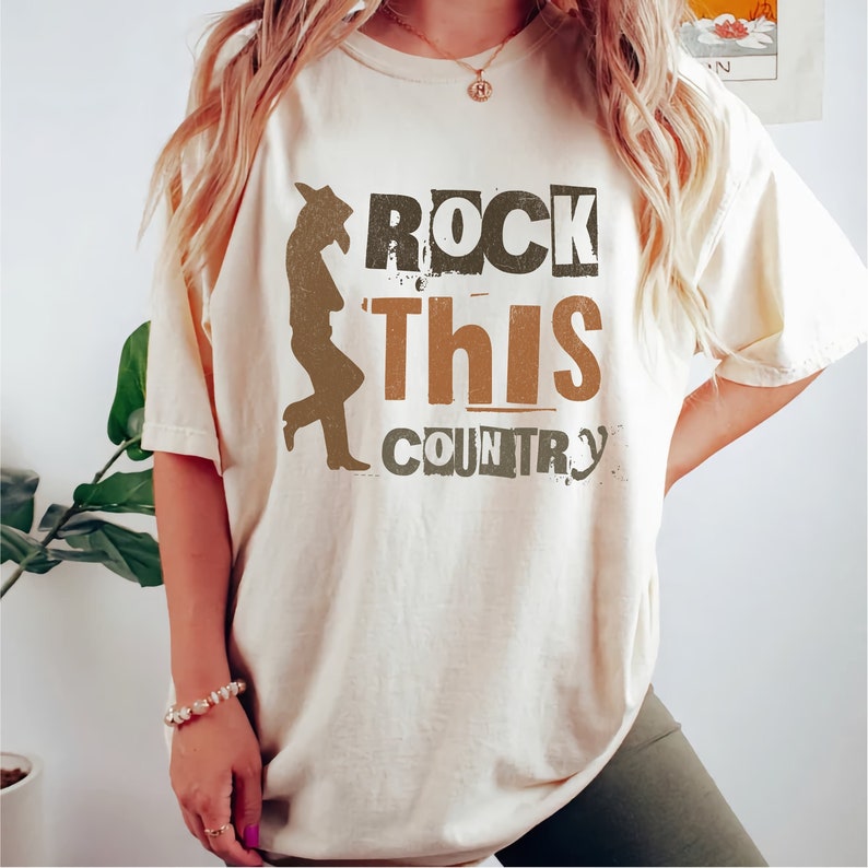 Rock This Country Vintage T-Shirt, Country Music Shania Twain Concert Shirt, Queen Of Me Tour 2023 Retro Shirt