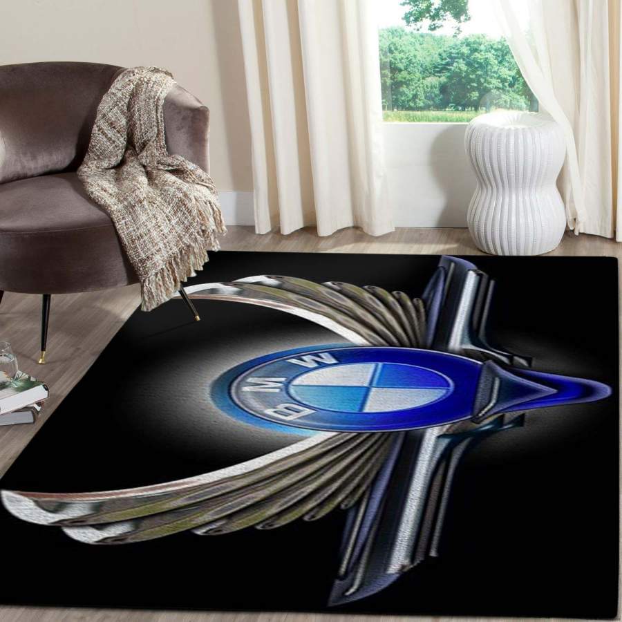 BMW Logo SuperCars Area Rugs Living Room Carpet FN151213 Local Brands Floor Decor The US Decor