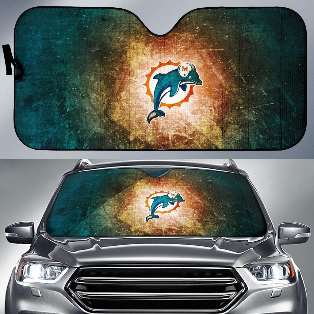 [Car Sunshade] Go Fish Miami Dolphins -2511