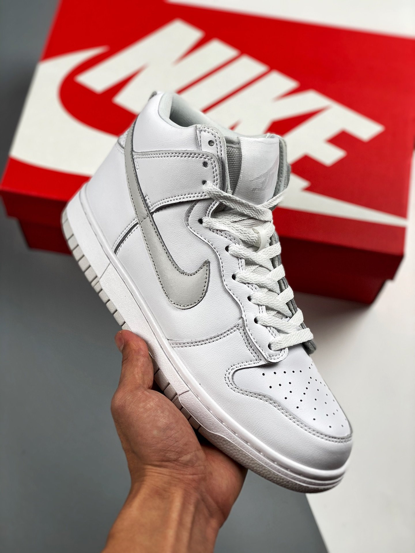 Nike Dunk High White Pure Platinum CZ8149-101 5339478