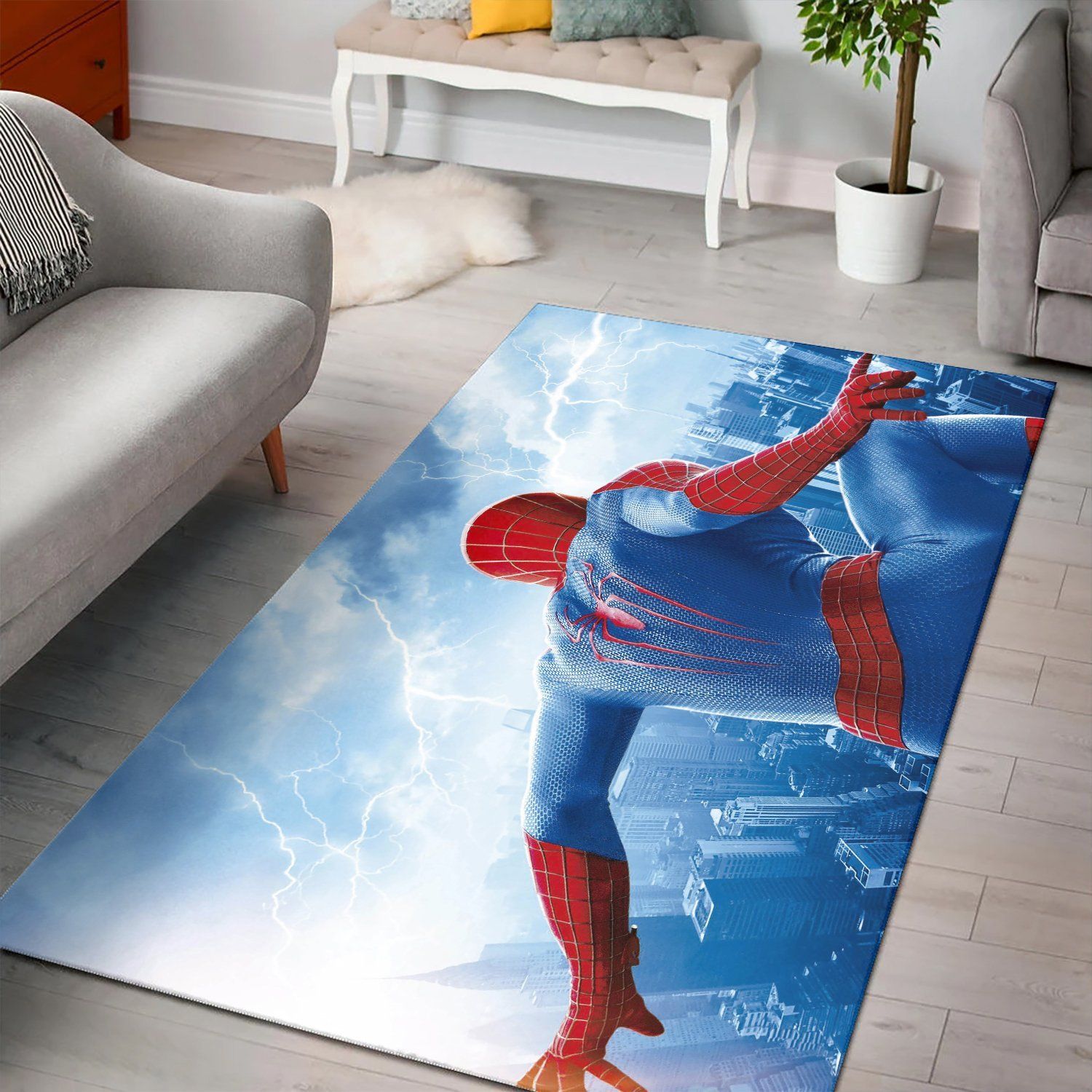 Amazing Spider Man  Action Adventure Fantasy  Rug, Area Rug, Floor Decor