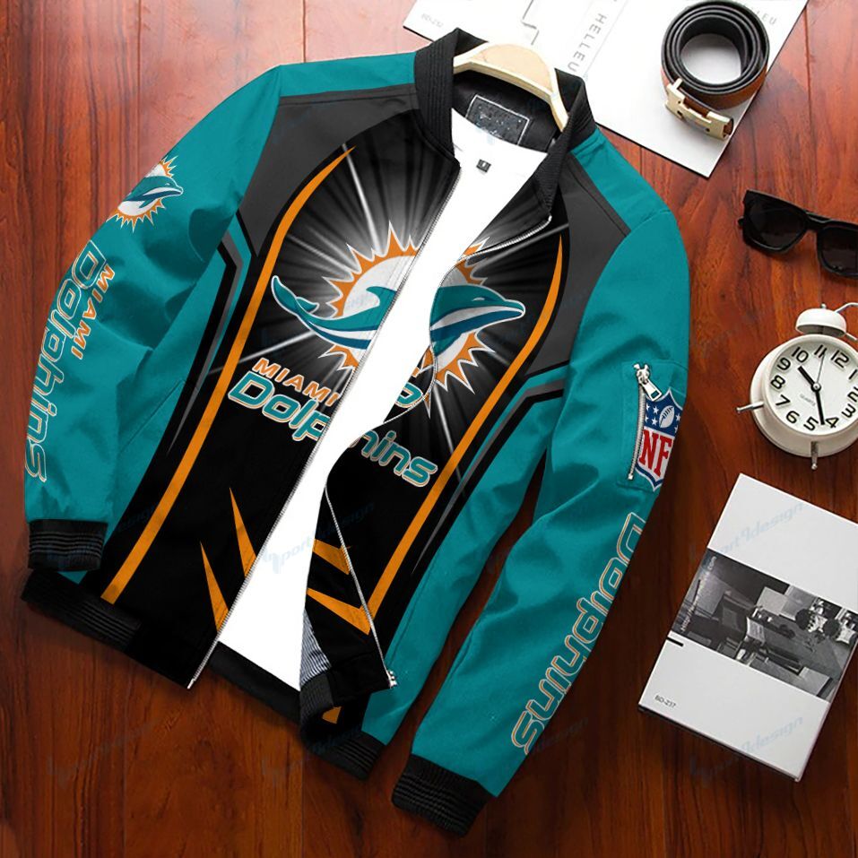 Miami Dolphins Bomber Jacket 495