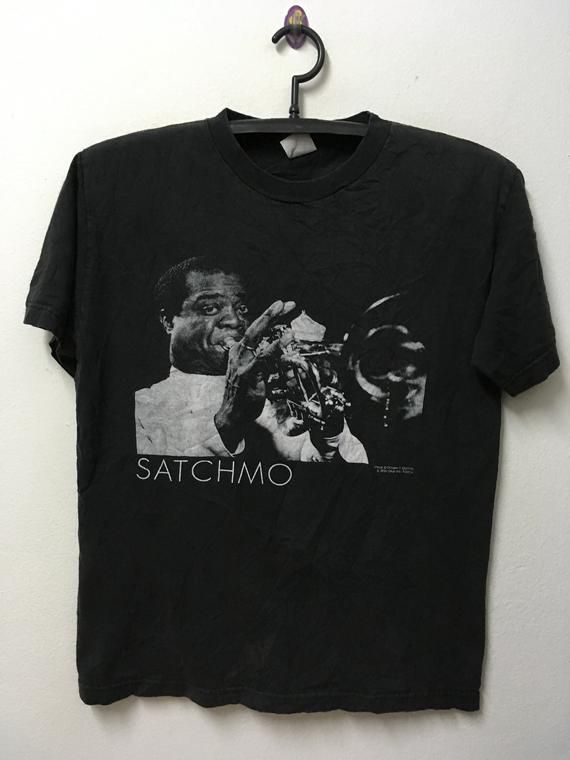 Vintage90S Louis Armstrong Satchmo 1990 Jazz Music Shirt 20 Shirt