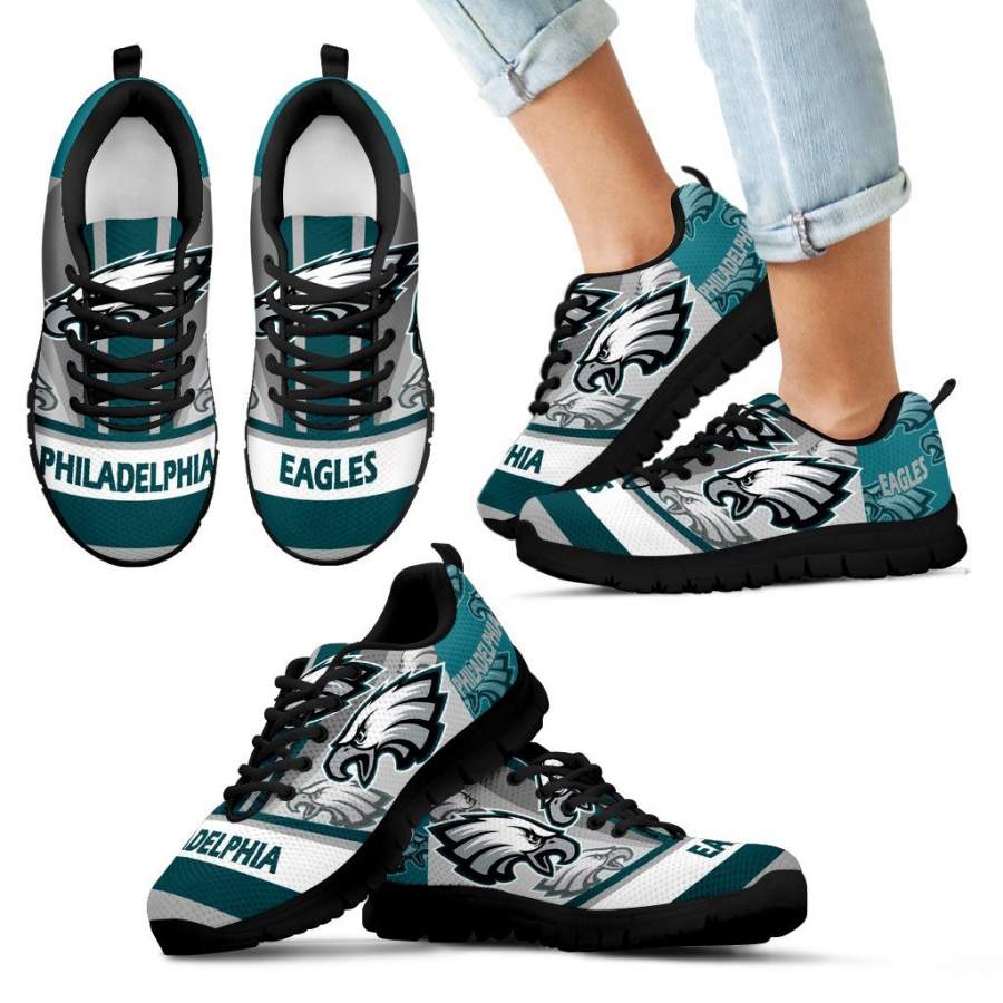 Three Impressing Point Of Logo Philadelphia Eagles Sneakers