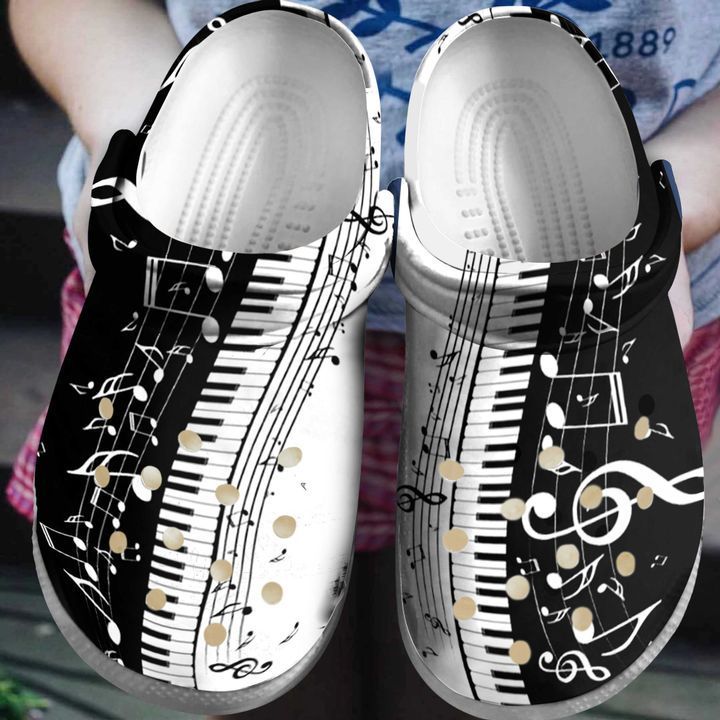 Piano And Music Sku 1809 Crocs Clog  &hellip;