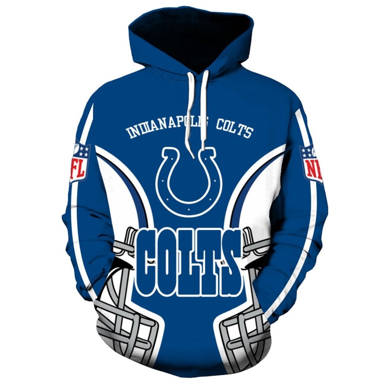 Indianapolis Colts Style 6 60 Unisex 3D Hoodie Gift For Fans