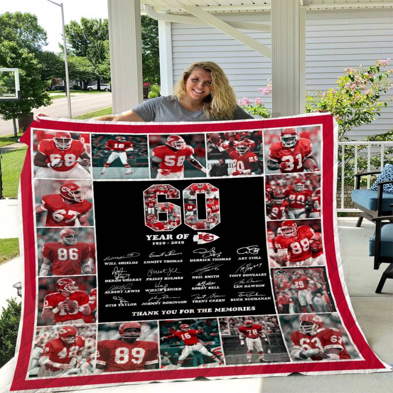 BC- Kansas City Chiefs Quilt Blanket 01