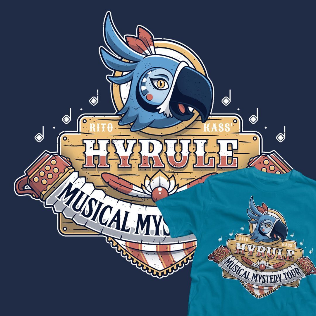 Daily Tee Kass Musical Mystery Tour By Shirt