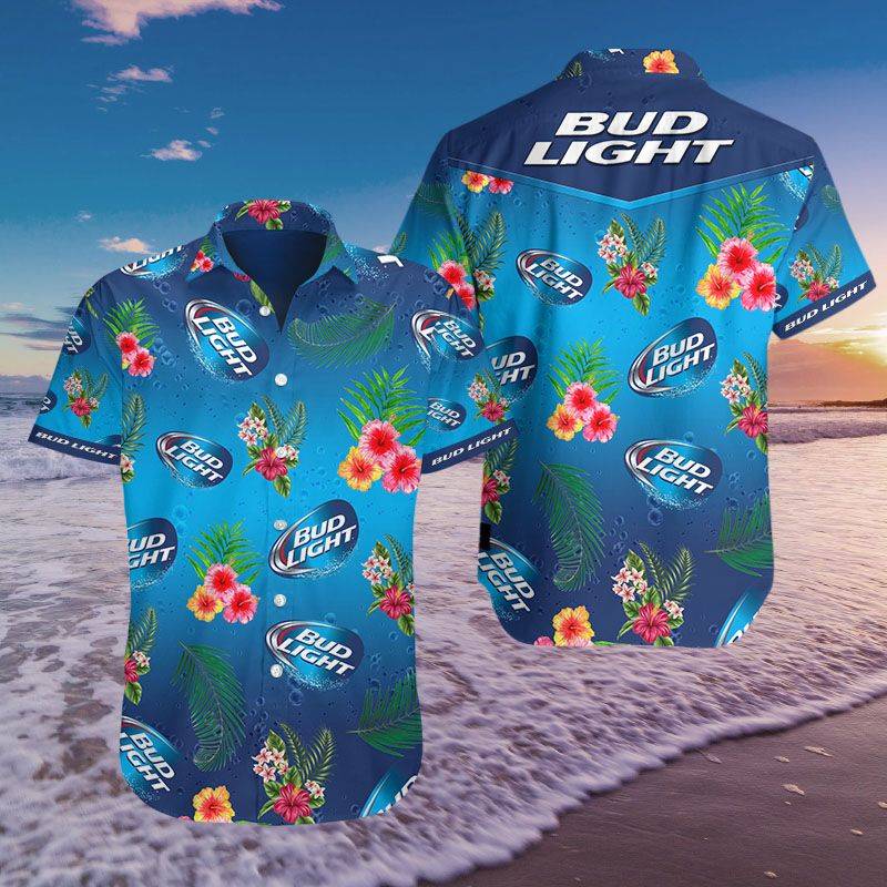 3D All Over Printed Bud Light DVT HAWAIIAN Shirts Ver 1