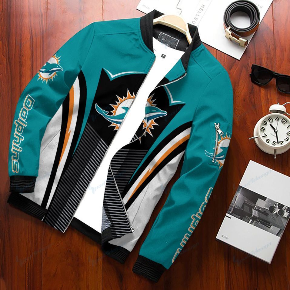 Miami Dolphins Bomber Jacket 215