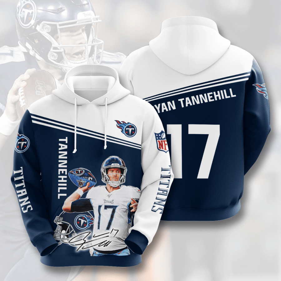 Tennessee Titans Ryan Tannehill 28 Unisex 3D Hoodie Gift For Fans