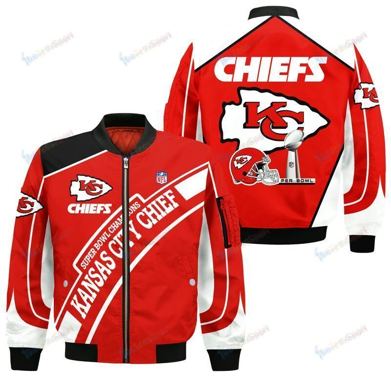 Kansas City Chiefs Bomber Jacket 72