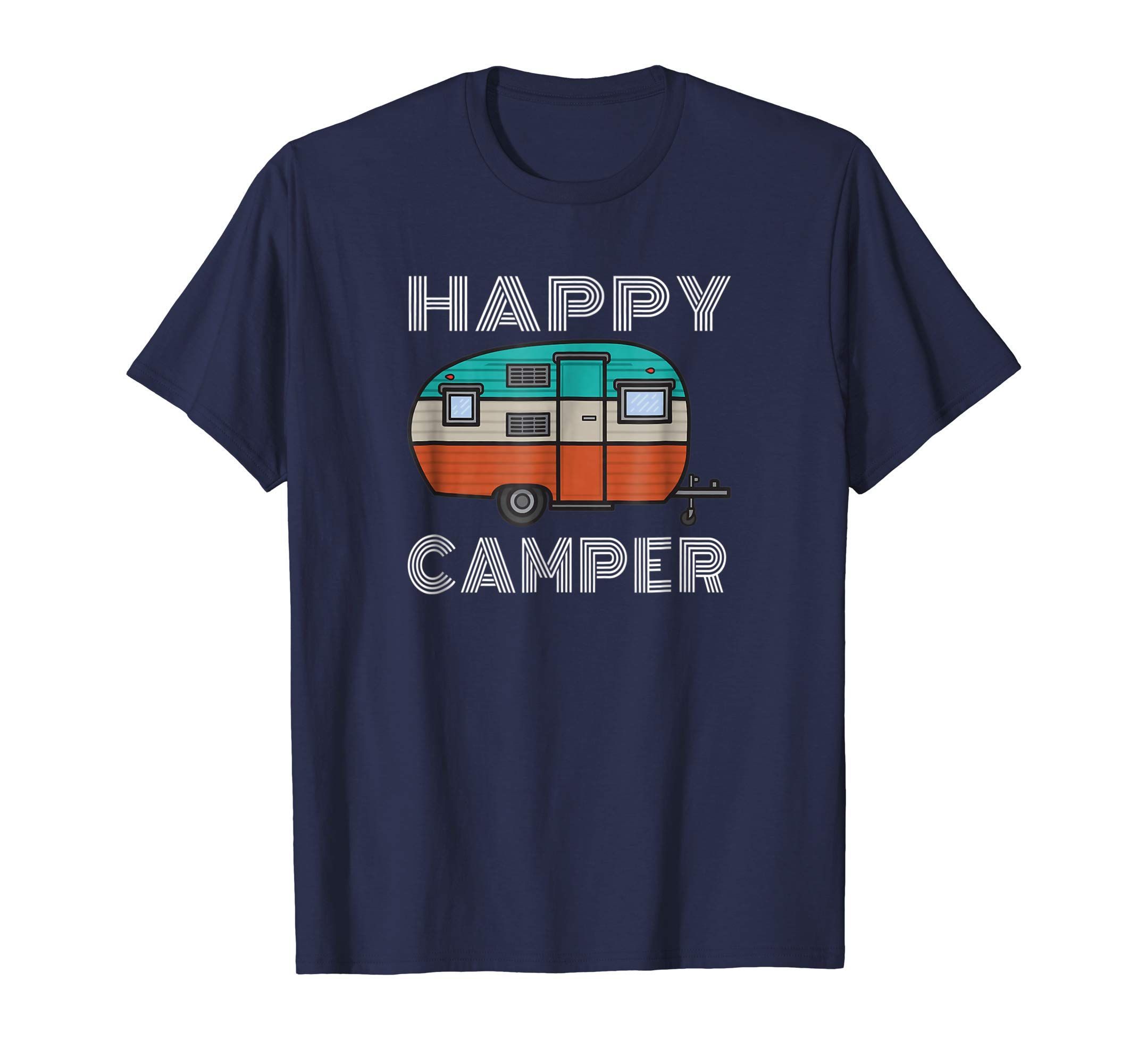 Camping Outdoor Camper Happy Camper Vintage Gift shirt