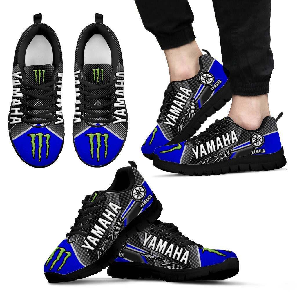 3D Printed Yamaha Racing NCT-NH Sneakers For Men & Women Ver2 (Blue)