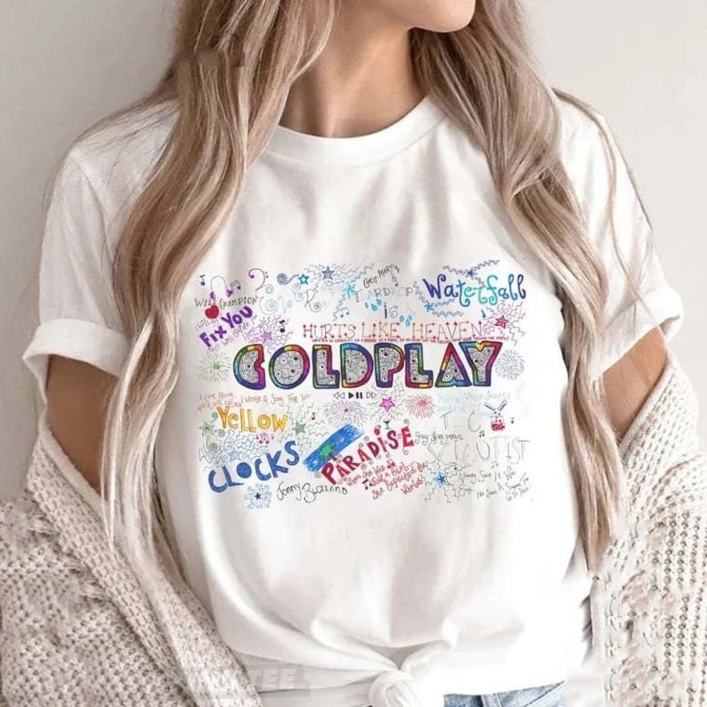 Coldplay Shirt, Coldplay World Tour Shirt, Coldplay Tour 2023 Shirt, Music Of The Spheres Shirt, Coldplaly Tour Shirt