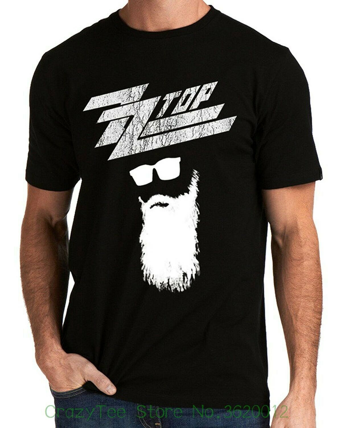 ZZ Top US Tour 1990 t Shirt Funny Cotton Tee Vintage Gift For Men Women