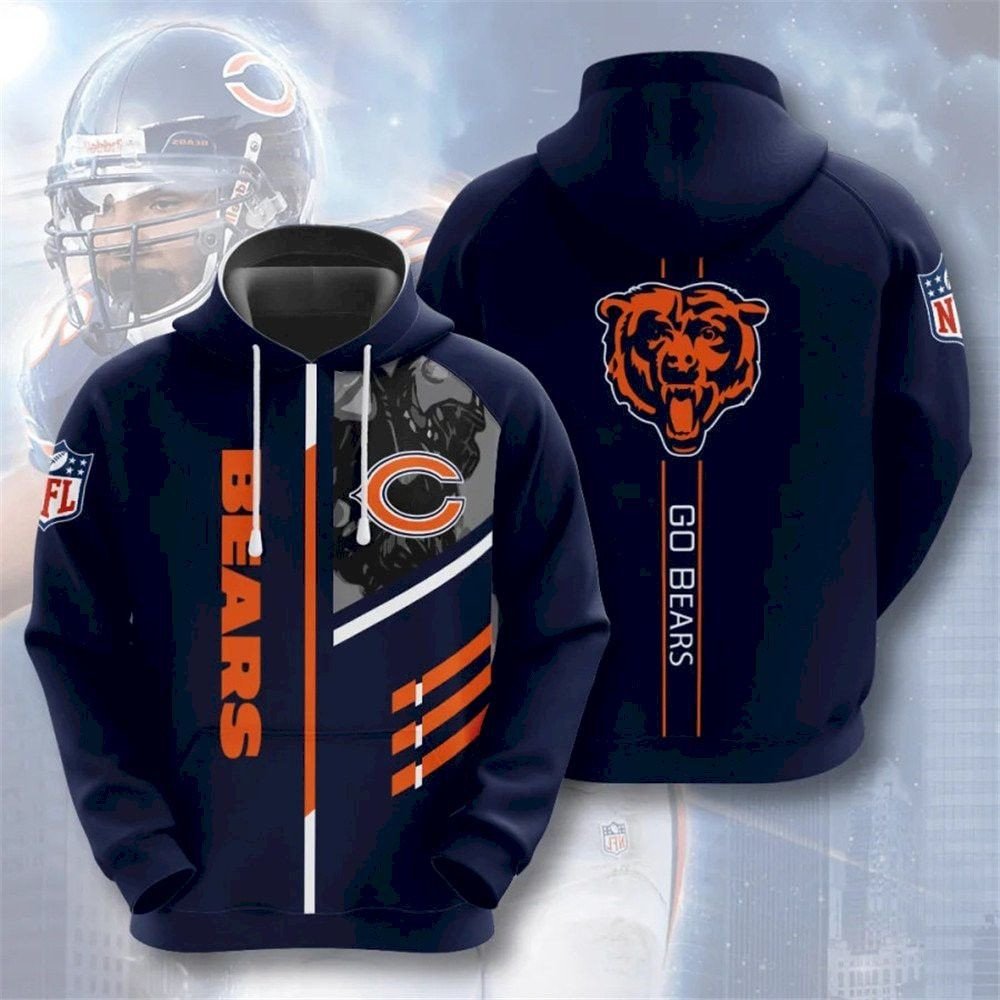 Chicago Bears New  S1446 52 Unisex 3D Hoodie Gift For Fans