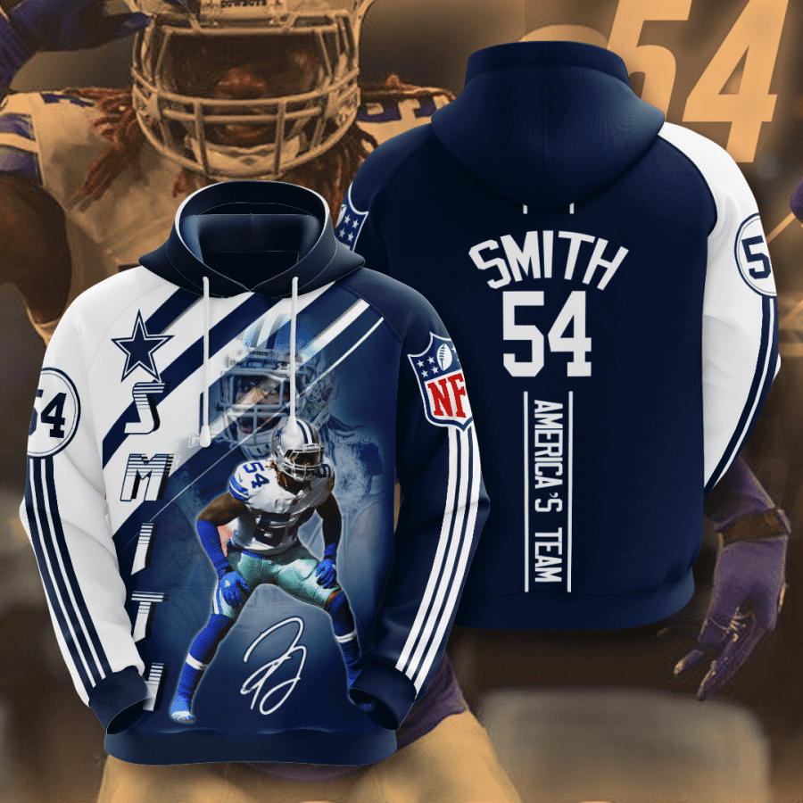 Dallas Cowboys Jaylon Smith 47 Unisex 3D Hoodie Gift For Fans