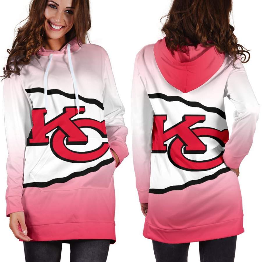 Kansas City Chiefs Hoodie Dress