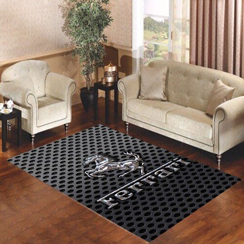 Ferrari Prancing Horse Living Room Carpet Rugs Area Rug For Living Room Bedroom Rug Home Decor