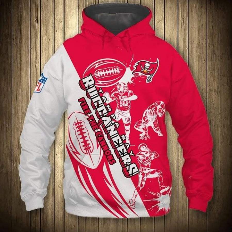 Tampa Bay Buccaneers Casual 3D Hoodie