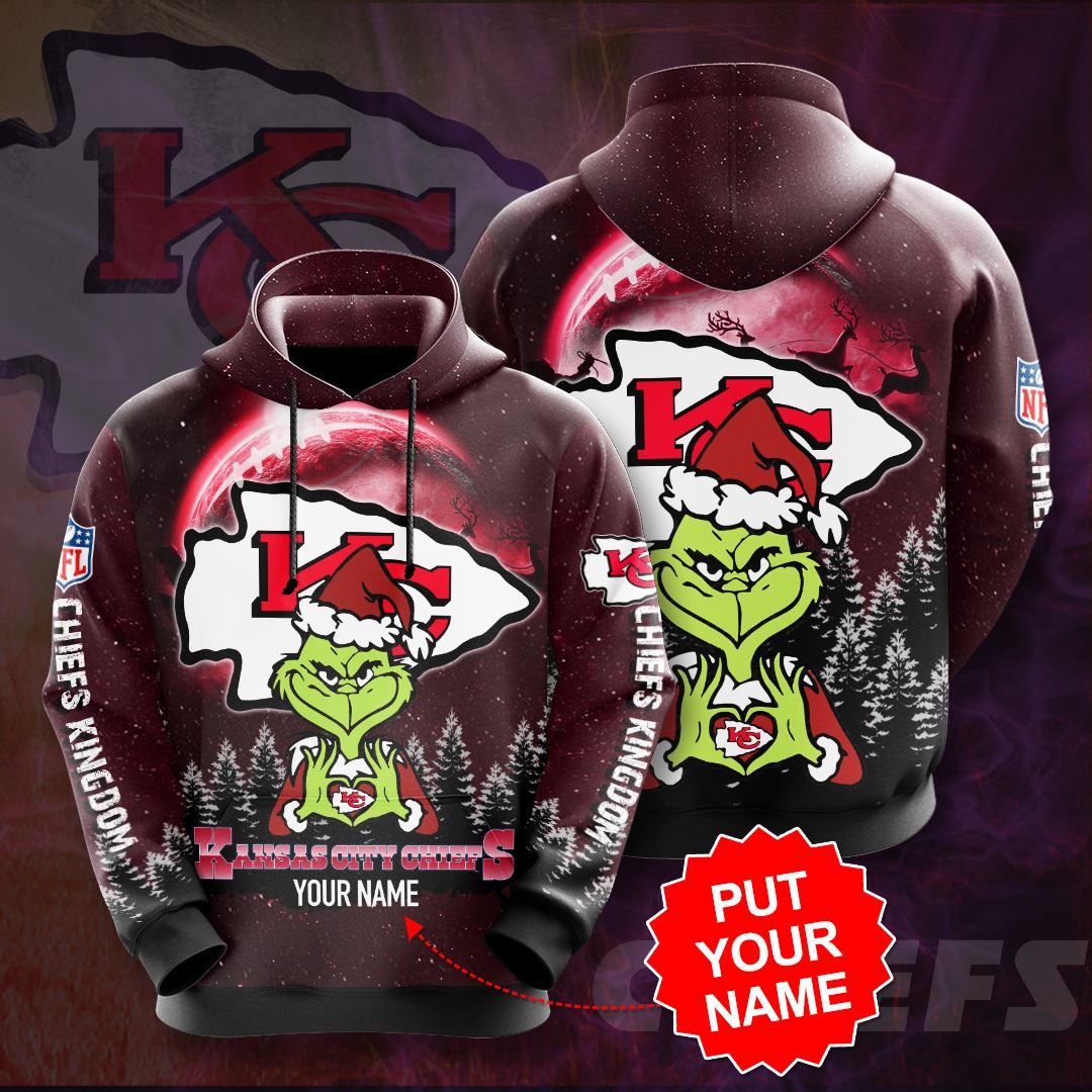 Personalized Kansas City Chiefs No934 Custom Hoodie 3D