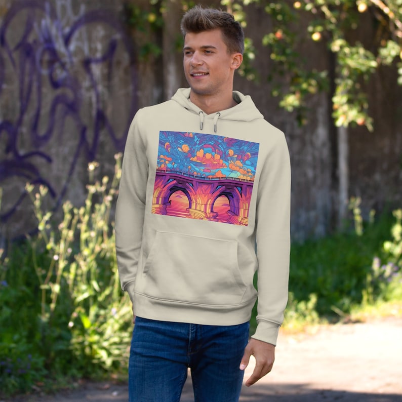 Rhcp Under The Bridge Festival Pullover Hoodie: Red Hot Chili Peppers, Rave Outfit, Festival Clothing