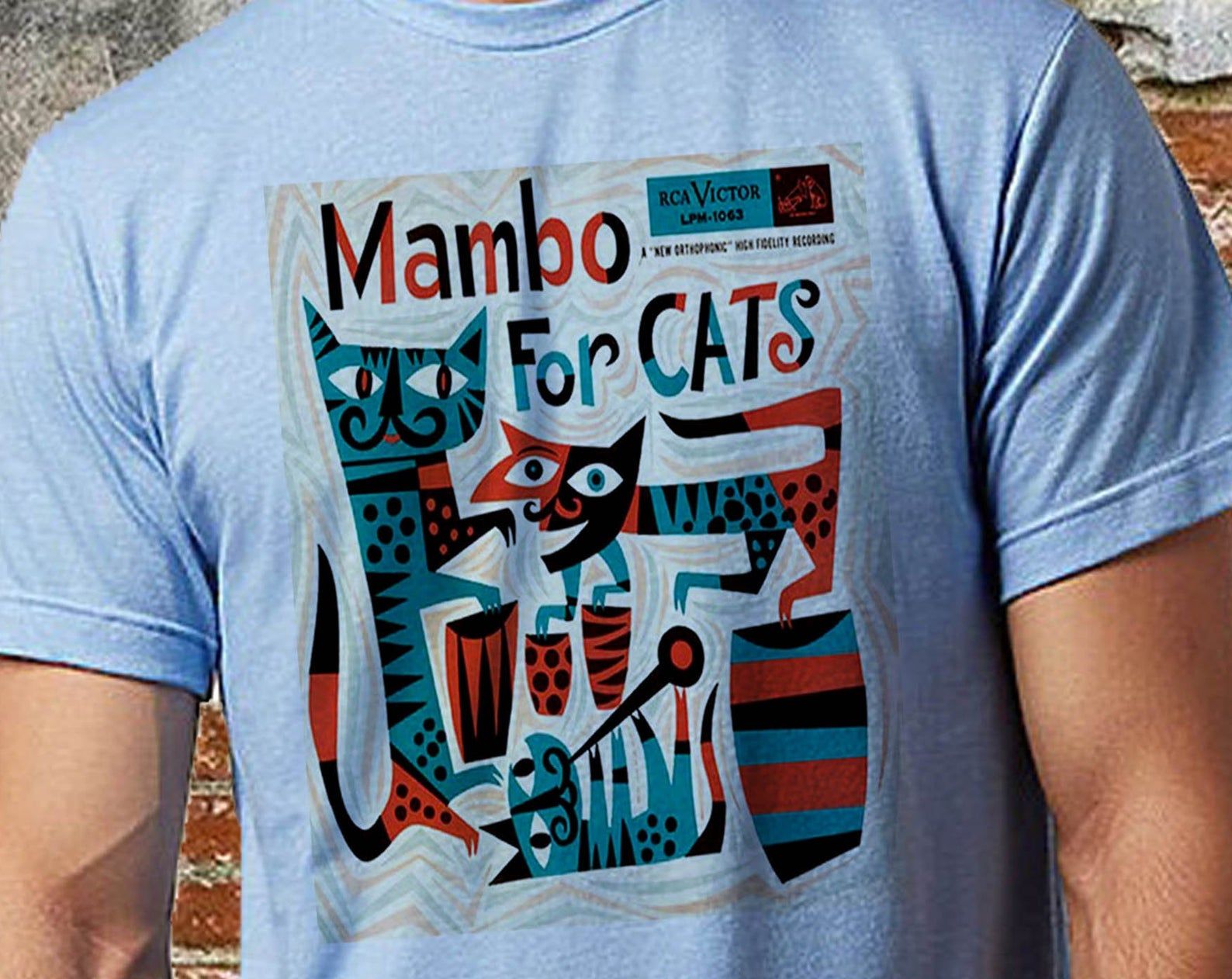 Vintage Mambo For Cats T-shirt