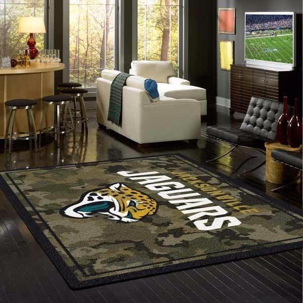 Jacksonville Jaguars Area Rug Football Area Rug Floor DÌ©cor