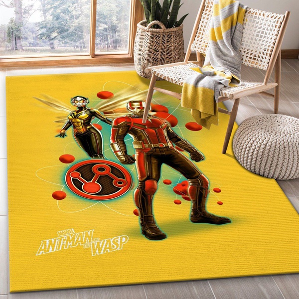 Ant Man And The Wasp Rug Bedroom Rug Christmas Gift US Decor