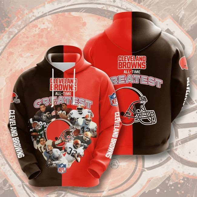 Cleveland Browns 27 Unisex 3D Hoodie Gift For Fans