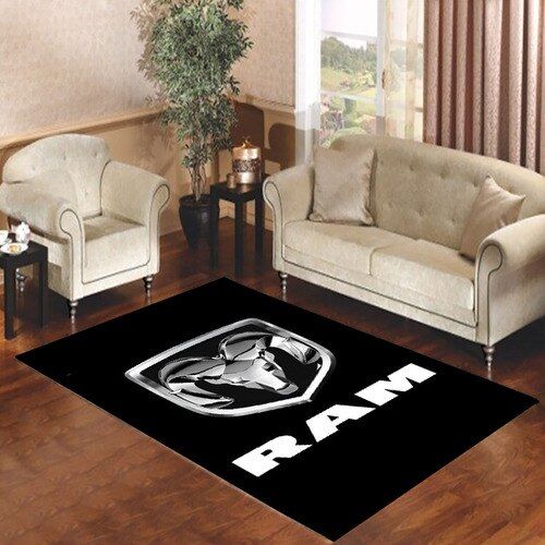 Dodge Ram Truck Logo Living Room Carpet Rugs Area Rug For Living Room Bedroom Rug Home Decor